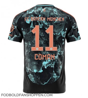 Bayern Munich Kingsley Coman #11 Udebanetrøje 2024-25 Kortærmet